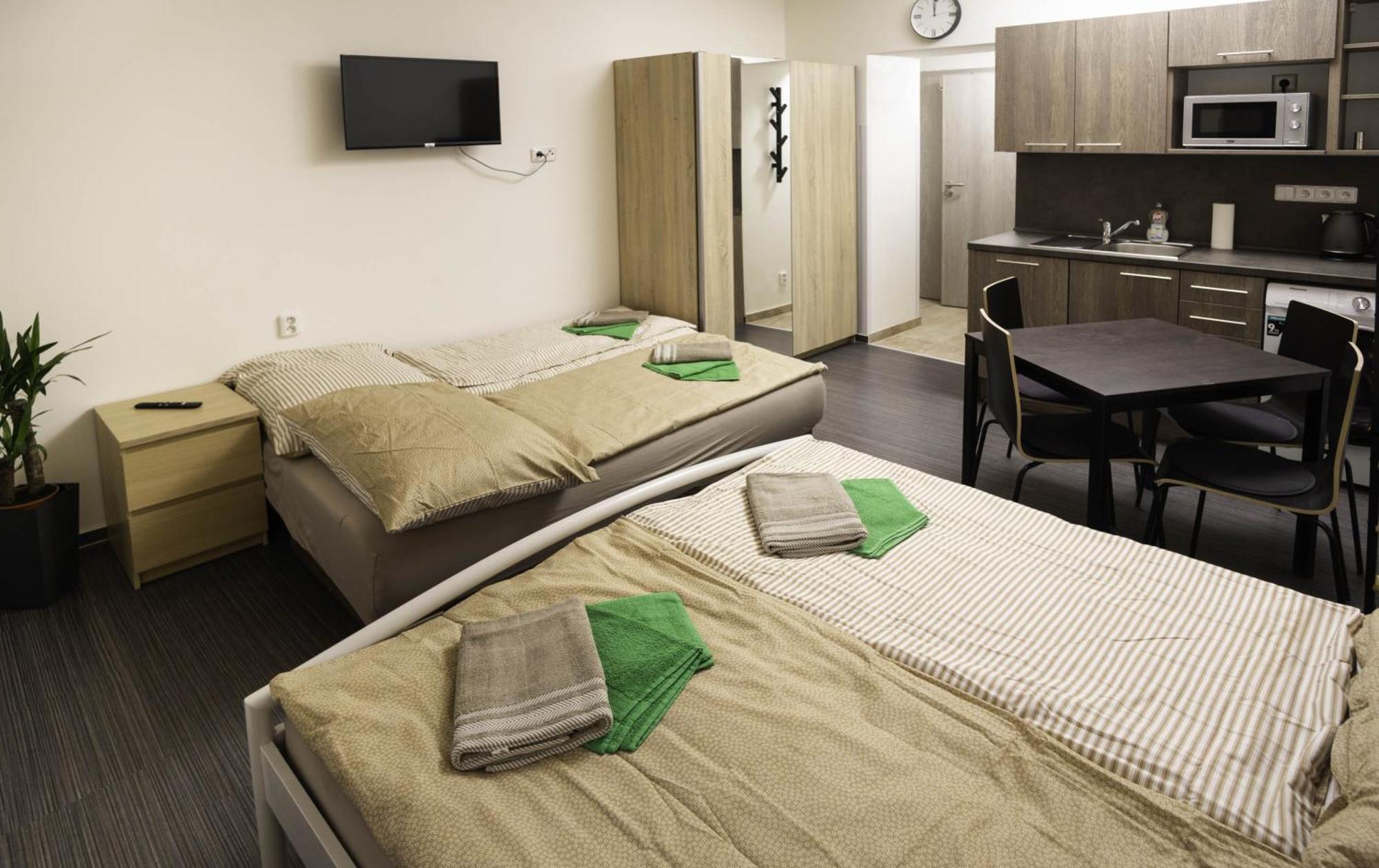 Flying Bed Apartment Close To Prague Castle And Airport 客房 照片